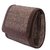 Tarusa Brown Solid Clutch