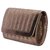 Tarusa Gold Striped Clutch