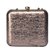 Tarusa Brown Solid Clutch