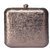 Tarusa Brown Solid Clutch