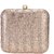 Tarusa Gold Striped Clutch