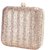 Tarusa Gold Striped Clutch