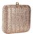 Tarusa Gold Striped Clutch