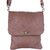 Tarusa Brown Solid Clutch