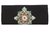 Tarusa Black Embroidered Clutch