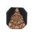 Tarusa Black Embroidered Clutch
