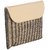 Tarusa Black Striped Envelope Clutch