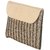 Tarusa Black Striped Envelope Clutch