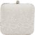 Tarusa White Embroidered Clutch