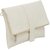 Tarusa White Solid Clutch