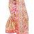 Meia Beige Art Silk Embroidered Saree With Blouse