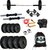 GB 50 KG HOME GYM WITH 3FT STRAIGHT BAR, GLOVE, ROPE  GYM BAG