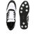 Groofer Men's White and Black Sport Shoes