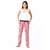 RIVI Designer Pink Cotton Straight Women's Pants Trouser (RV039)