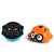 Krasa Toys Gyro Car Spinning Insects Unbreakable with Ring and Conical Cube Accesories (PACK OF 2)Color May Vary