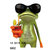 3D Frogs Funny Car Stickers Car Styling Decal Sticker Decoration High Waterproof