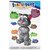 Talking Cat with Recording, Music, Story and Touch Functionality, (Assorted Colors )