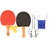Arrowmax Table Tennis Starter Kit With Metal Clamps and Net , By Krasa