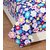 Amayra Polycotton 3D Printed Single Bedsheet With 1 Pillow Cover, Multi Floral