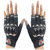Faynci Sport Half Cut Gloves Black XL Size Driving Gloves (XL, Black)