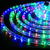 Waterproof multicolur smd LED rope light roll 20 meter with free adoptere
