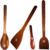 SPOONS SET FOR COOKING, WOODEN SPOONS SET, WOODEN SERVING SPOONS, WOOD SPOONS set of 4pc
