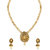Zaveri Pearls Gold Look Traditional Long Necklace Set-ZPFK6568