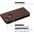 Ceego Ultra Compact Magnetic Lock Flip Cover for iPhone 7 (Carbon Fiber - Bronze)