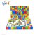 Wishkey 65 PCS 3D Colorful Learning Numbers and Alphabets Building Soft Blocks Set Educational Toy