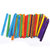 Wooden Sticks Popsicle Crafts DIY Toy 100 Pcs Six Colors