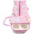 Wishkey Premium Multi Purpose Teddy Bear Printed Pink Nursery Bag