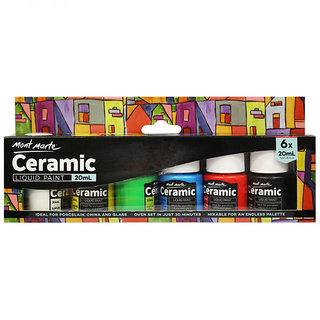 20ml 6pcs liquid ceramic paint shopclues