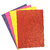 Colored Handmade Craft Paper Leather Metallic A4 Size, 200 GSM - 5 Assorted Colors, 20 Sheets, for scrap booking etc