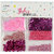 Shaker Card  sprinkles - Pink Ballad