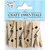 Wooden Pegs, Clips  -Natural