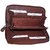 AVES Fashion Regular Size Solid Leather Wallets for Women - Brown