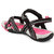 Fuel Women's Girl's Black Pink Velcro Sports Sandals