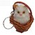 Imstar Cute Cat siiting in Wodden basket Key Chain Multicolor MultiPurpose keychain for car,bike,cycle and home keys