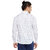 Doora Men's Printed Casual  Shirts White Shirts