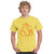 Ecosoul Men's Yellow Round Neck T-shirt