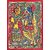 Radha Krishna Raas Madhubani Painting