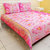 5 design option -Carah double bedsheet with 2 pillow covers