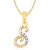VK Jewels Gold Plated Gold Pendant Only For Women