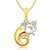 Vk Jewels Gold Plated Silver  Golden Alloy Chain For Women