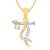 VK Jewels Gold Plated Gold & Silver Alloy Pendant Only for Women
