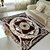 Manvi Creations New Floral Chenille Carpet