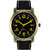 The Shopoholic Analog Multicolor Attractive Dial Black Leather Belt Watches For Men-Watches Boys