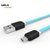 Gizga Essentials (Pack of 5) Tangle Free 1M Micro USB Fast Charging-2.4Amp Charge  Sync Data Cable(Aqua Green)