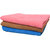 Kuber Industries 100% Pure Cotton Ladies Towel, Women's Bath Towel Set of 3 Pcs 400 GSM (19*38 Inches) Sky Blue & Brown & Pink-KU