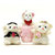 Love Gift With 3 Cute Teddy